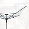 BRASQ Droogmolen Grijs - Droogtoren 40 meter - Inklapbaar met grondanker en beschermhoes