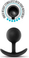 Anal Adventures Platinum - Vibra Siliconen Anaal Plug