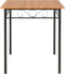 vidaXL - Eettafel - 120x70x75 - cm - MDF - bruin