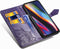Hoesje Met Pasjeshouder Geschikt voor Motorola Moto G 5G Plus - Mandala Bookcase - Paars