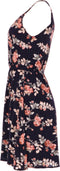 ONLY ONLKARMEN S/L SHORT DRESS AOP WVN NOOS - Dames Jurk - All over bloemenprint - Maat 36