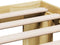 vidaXL - Bedframe - zonder - matras - 75x190 - cm - massief - hout - eiken