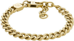 Fossil JF04698710 - Schakelarmband - Roestvrij staal - Goudkleurig