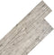 vidaXL - Vloerplanken - niet-zelfklevend - 5,26 - m² - 2 - mm - PVC - aardegrijs