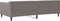 vidaXL - Slaapbank - 100x200 - cm - stof - taupe