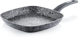 Westinghouse Grillpan - Ø 28 cm - Grijs Graniet - Geschikt voor inductie