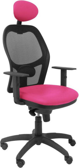 Bureaustoel met hoofdsteun Jorquera malla Piqueras y Crespo SNSPRSC Roze