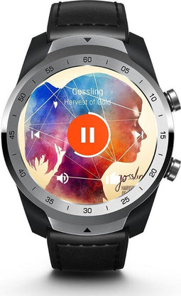 TicWatch Pro - Smartwatch - 45 mm - 2 schermen - Zilver
