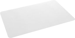 J-Line placemat Rechthoek placemat - kunststof - wit - 6 stuks