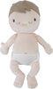 Little Dutch Babypop Jim - Pluche-pop - 30 cm - Inclusief wiegje en toebehoren