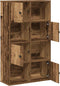 vidaXL - Boekenkast - 60x24x101,5 - cm - bewerkt - hout - oud - houtkleurig