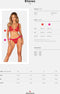 Obsessive - Elianes Tweedelige Set - Rood