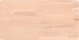 vidaXL - Wandschap - 40x20x4 - cm - massief - beukenhout