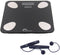 Little Balance 8685 - Personenweegschaal - 13 lichaamsindicatoren + springtouw - Zwart (2 stuks)