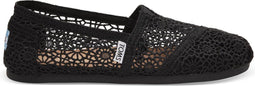 TOMS Alpargata - Dames Espadrille - Gehaakte bovenkant - Black - Maat 37