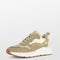 POSH by Poelman CHARLIE - Dames sneakers - Chunky zool 4 cm - Beige (38)
