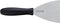 Triangle Veelzijdige bakspatel - RVS lemmet 8 cm - Ergonomisch handvat - Zwart