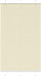 vidaXL - Plissé - rolgordijn - 120x200cm - stofbreedte - 119,4cm - polyester - crème