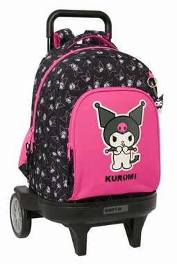 Kuromi Schoolrugzak - Ergonomisch - Zwart Fuchsia 33 x 45 x 22 cm