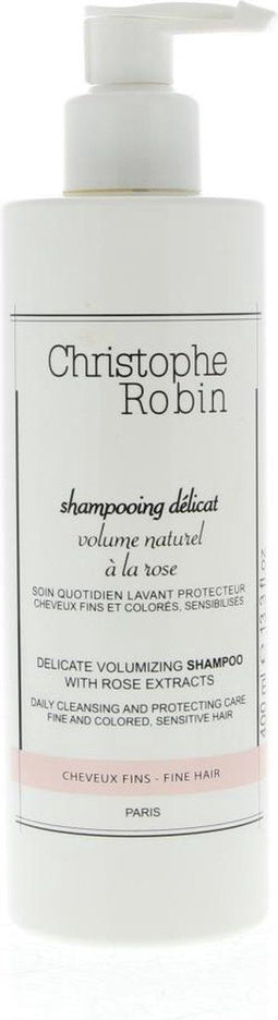Volumegevende Shampoo Christophe Robin Delicat a la Rose (500 ml)