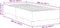 vidaXL - Bedframe - Lichtgrijs - 100x200 - cm - Corduroy - Stof