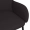 vidaXL - Eetkamerstoelen - 2 - st - kunstleer - zwart
