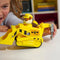 PAW Patrol - Rubble’s Bulldozer - speelgoedauto met speelfiguur - 68% gerecycled plastic - duurzaam speelgoed