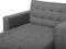 ABERDEEN - Chaise longue - Grijs - Universeel - Polyester