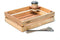 Bicycle Crate with Cupholder - Pear Wood