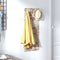 vidaXL - Wandkapstok - stenen - muur - 80x30 - cm - gehard - glas
