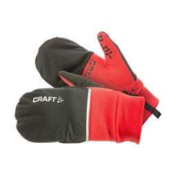 Craft Hybrid Weather Animo - Weerhandschoenen - Water- en winddicht - Zwart/rood M