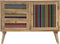 vidaXL - Dressoir - 100x30x75 - cm - massief - mangohout