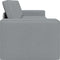 vidaXL - Vloersofa - Bed - 2-in-1 - Lichtgrijs - 245x150x60,5 - cm - Stof
