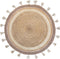 KidsDepot Vloerkleed Rond Sem Beige