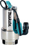 Makita PF 1110 - Elektrische dompelpomp - 1100 W 15000 l/u 10 m opvoerhoogte (1 stuk)