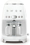 Smeg DCF01WHEU - Filter-koffiemachine - 10 kopjes - Wit
