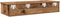 vidaXL - Wandschap - met - lades - 100x37,5x19 - cm - bewerkt - hout - oud - houtkleurig