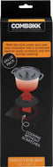 Combekk - Inductiemat - Set van 3 - Hittebestendig silicone zwart (3 stuks)