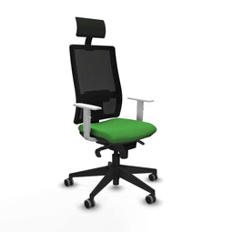 Bureaustoel met hoofdsteun Piqueras y Crespo 4B066G1 Groen