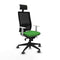 Bureaustoel met hoofdsteun Piqueras y Crespo 4B066G1 Groen