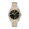 Emporio Armani Heren Horloge - 41 mm - Goudkleurig - Zwarte wijzerplaat