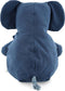 Trixie Knuffel - Mrs. Elephant - Dieren Pluche - Olifant - Eerste knuffel voor Baby - 100% biologisch katoen - Groot