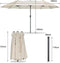 Angel Living Dubbele Parasol - Extra Groot - UV50+ & Waterafstotend