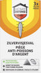 Home Defense - Zilvervisjesval - Veilig en effectief - (3 stuks)