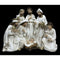 Kerststal set DKD Home Decor Hars (23 x 12,5 x 19,5 cm) (2 Stuks)