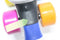 K3 Rolschaatsen - Verstelbaar 30-33 - Quick-lock snelsluiting - Wit - Regenboog