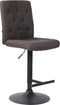 Barkruk Verdalsora Stof, Donkergrijs