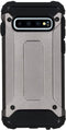 iMoshion Hoesje Geschikt voor Samsung Galaxy S10 Hoesje - iMoshion Rugged Xtreme Backcover - Grijs