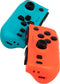 Konix 61889000053 - Gamecontroller - Draadloos Bluetooth - Blauw Rood