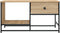 vidaXL - Salontafel - 85,5x51x45 - cm - bewerkt - hout - sonoma - eikenkleurig